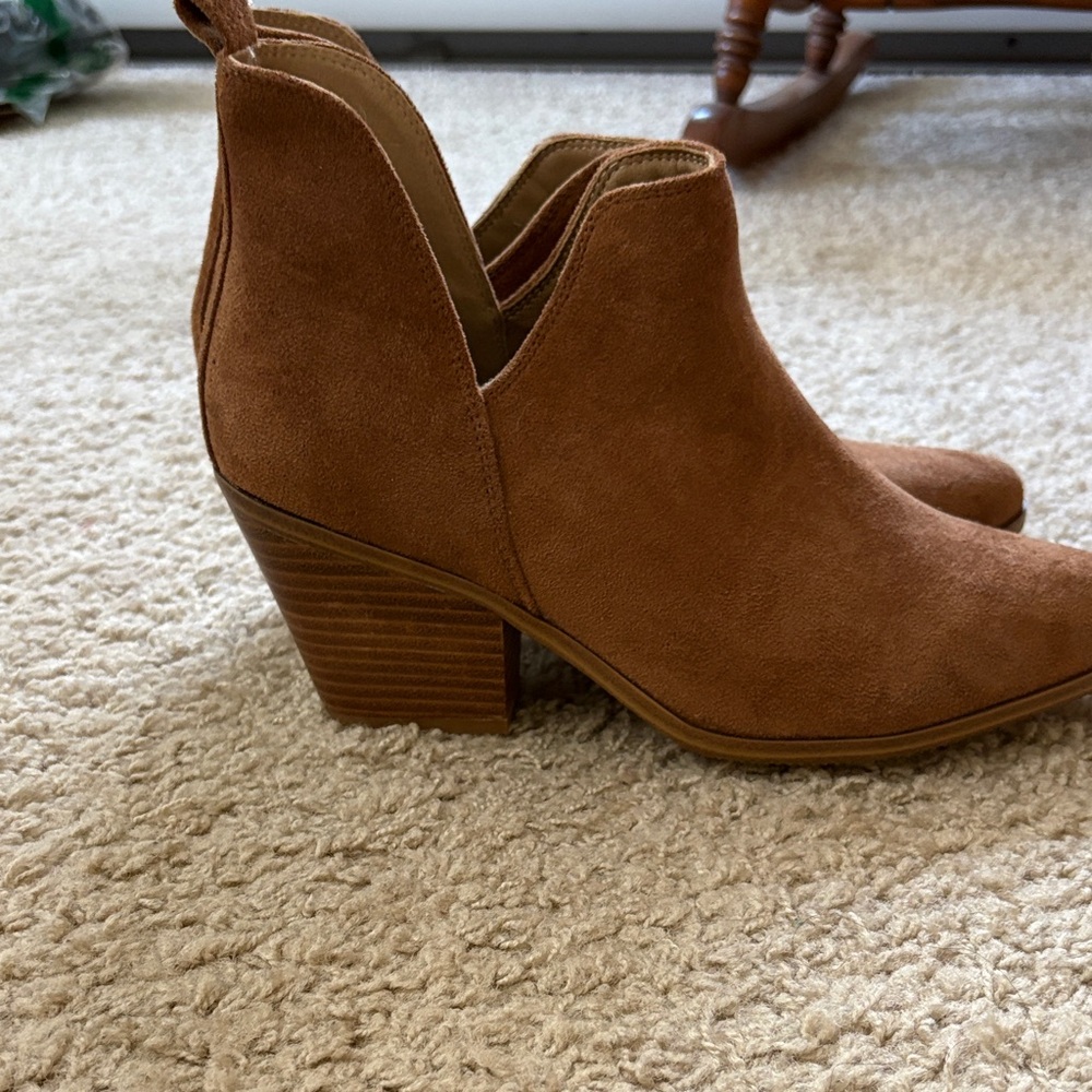 Women's Tan Corky’s Ankle Boots - never been worn - size 9